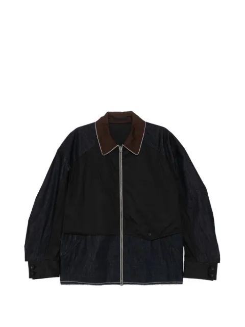 colour-block jacket by CROQUIS