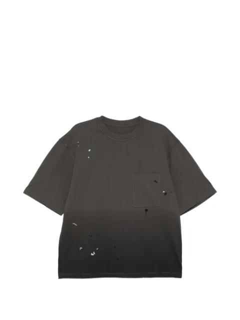 gradient-effect T-shirt by CROQUIS