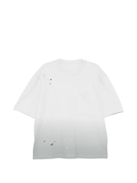 gradient-effect T-shirt by CROQUIS