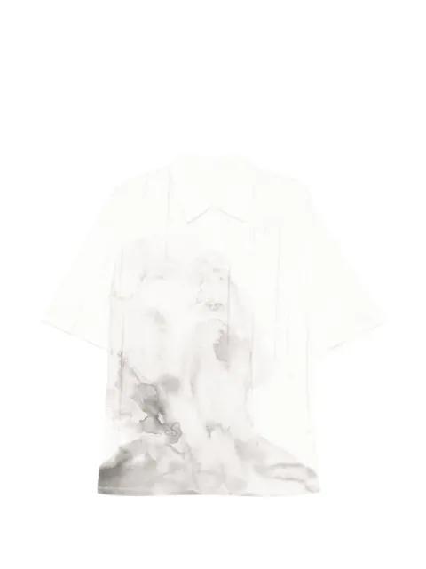 graphic-print polo shirt by CROQUIS