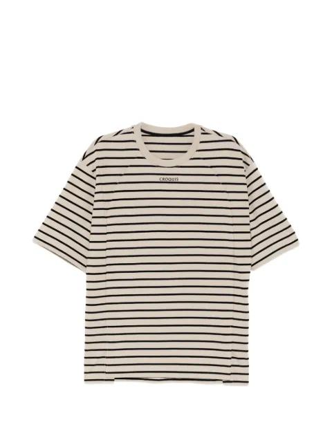 logo-printed T-shirt by CROQUIS