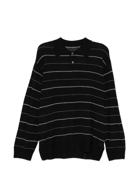 striped polo shirt by CROQUIS