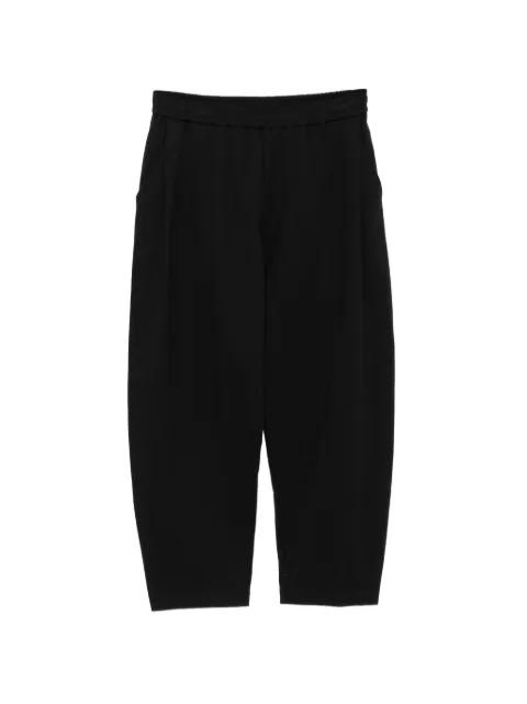 tapered drawstring trousers by CROQUIS