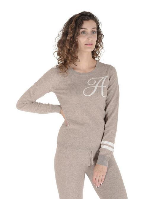 Cashmere Lounge Set Style A Women - Camel Sweaters by CROWN OF EDINBURGH CASHMERE Cashmere Lounge Set Style A Women - Camel Sweaters by CROWN OF EDINBURGH CASHMERE