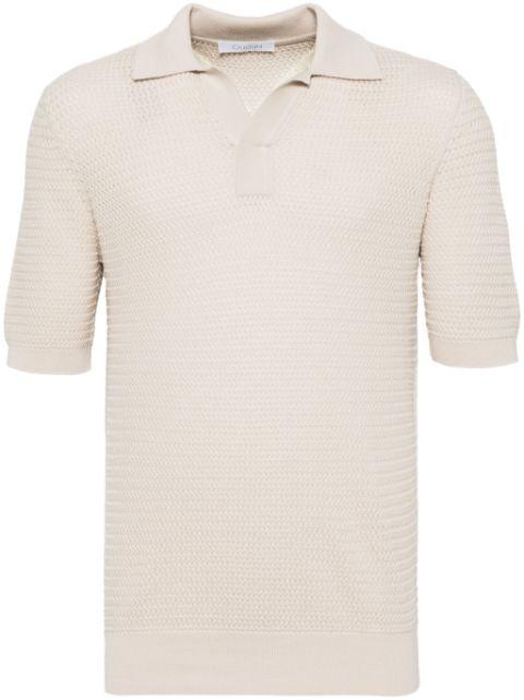 cotton polo shirt by CRUCIANI