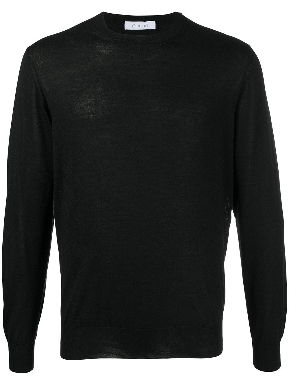 crew neck knit jumper by CRUCIANI