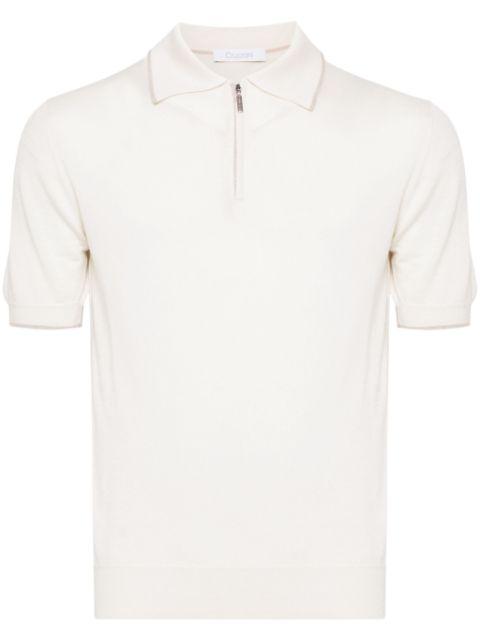 knitted polo shirt by CRUCIANI