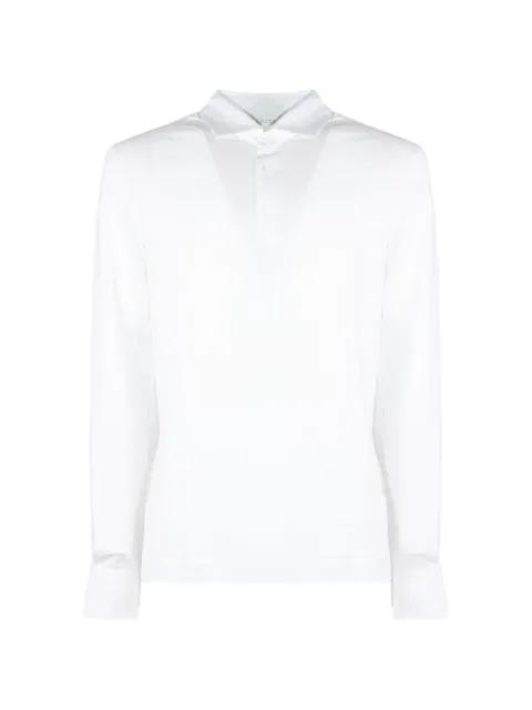 long-sleeve polo shirt by CRUCIANI