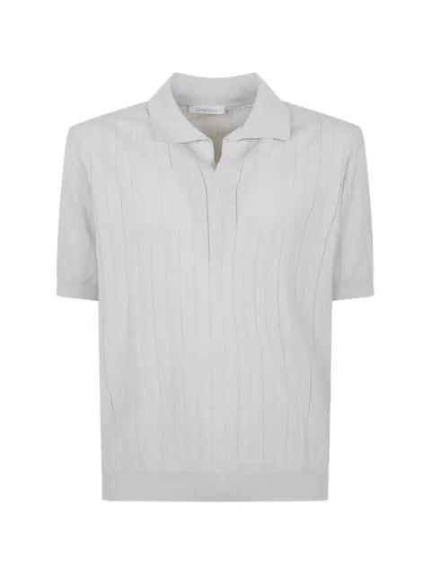 pointelle-knit short-sleeve T-shirt by CRUCIANI