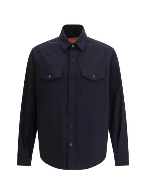 buttoned patch pocket shirt by CRUNA