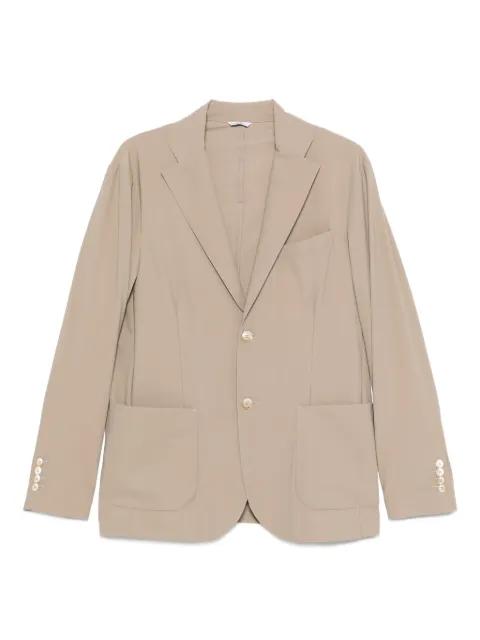 patch-pocket buttoned blazer by CRUNA