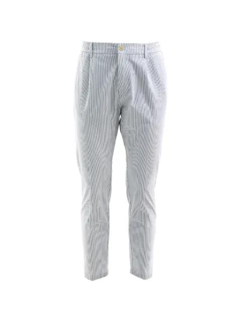 pinstripe pleated trousers by CRUNA