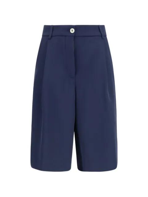 pleated buttoned shorts by CRUNA