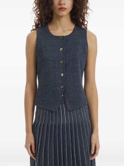 button vest by CRUSH COLLECTION