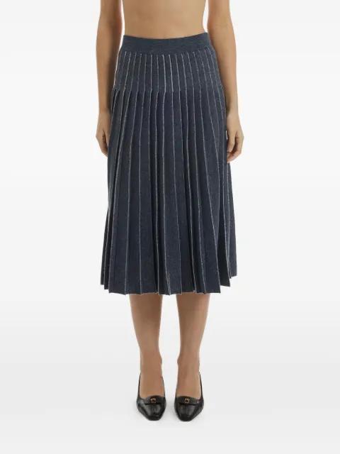 pleated mid skirt by CRUSH COLLECTION