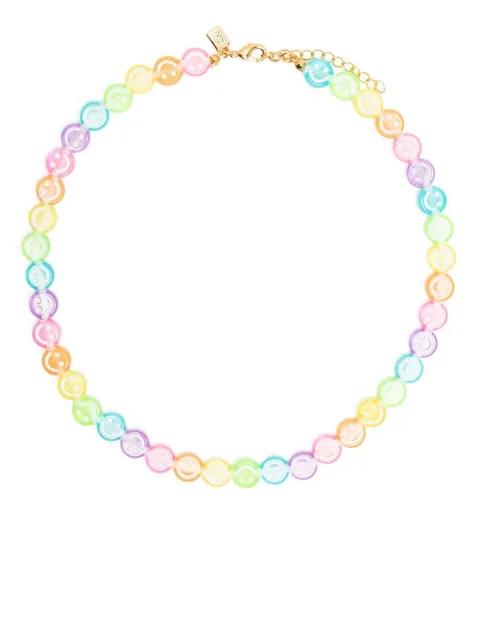 Molly bead-embellished necklace by CRYSTAL HAZE