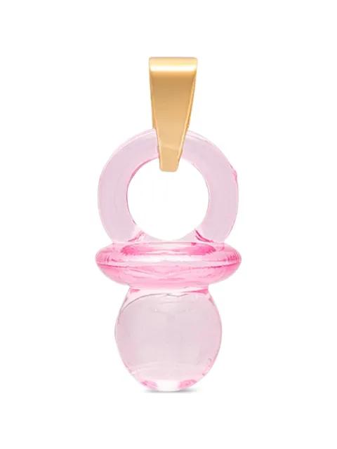 Pacifier pendant necklace by CRYSTAL HAZE