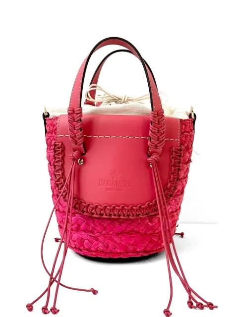 Habanera woven bucket bag by CUBA LAB
