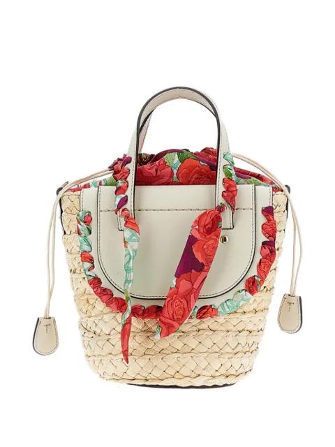 floral print top handle clutch bag by CUBA LAB