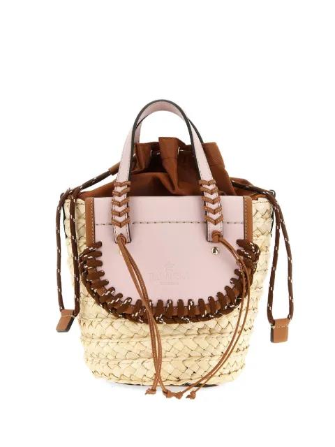 raffia tote bag by CUBA LAB