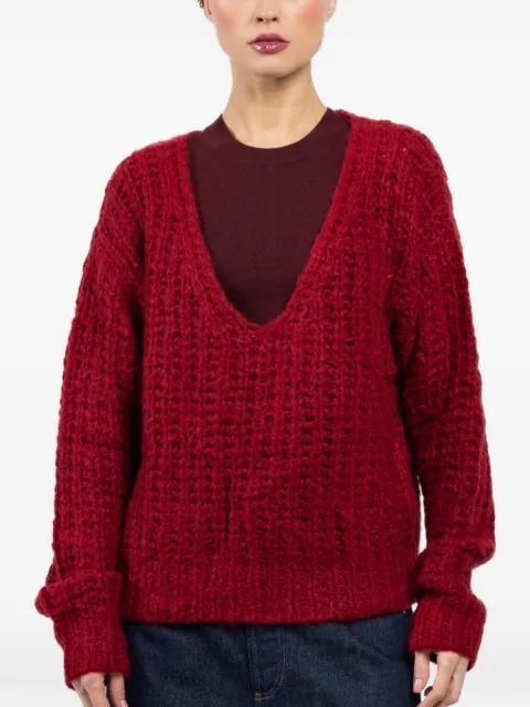 V-neck sweater by CUDDLEUP