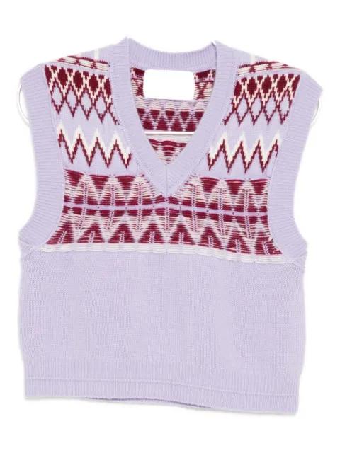 cashmere vest by CUDDLEUP
