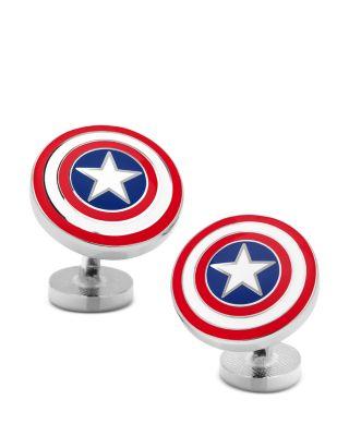Captain America Shield Cufflinks by CUFFLINKS INC