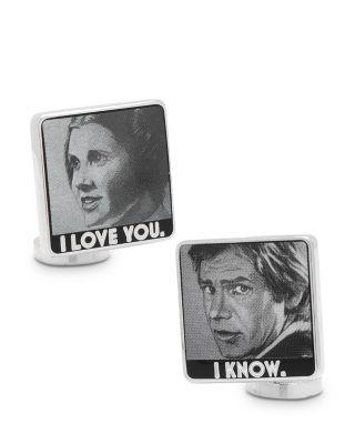 Star Wars I Love You I Know Cufflinks by CUFFLINKS INC