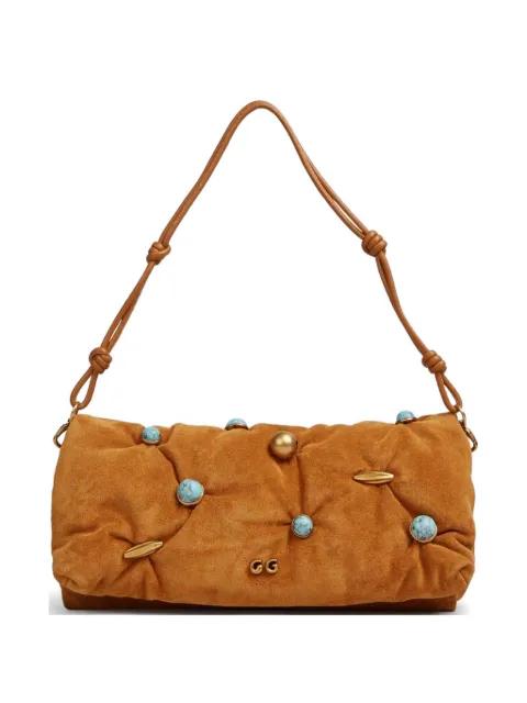Amalia suede clutch bag by CULT GAIA