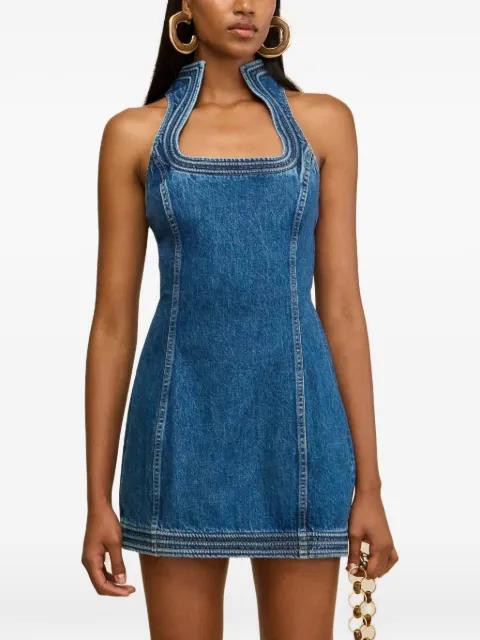 Azura zip-up mini dress by CULT GAIA