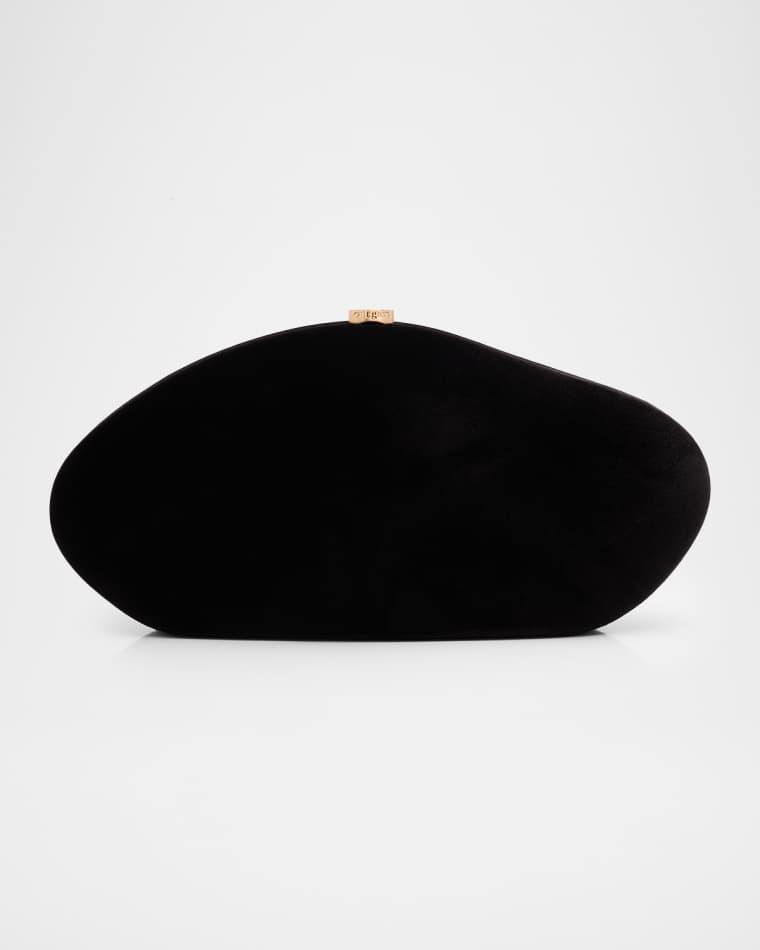 Caldera Velvety Sculptural Clutch Bag by CULT GAIA