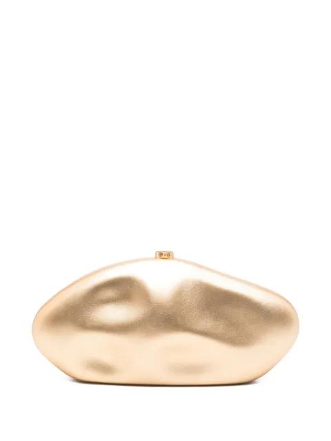 Caldera leather clutch by CULT GAIA