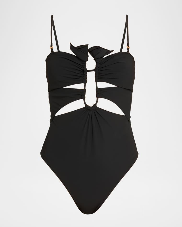 Celestine Cutout One-Piece Swimsuit by CULT GAIA