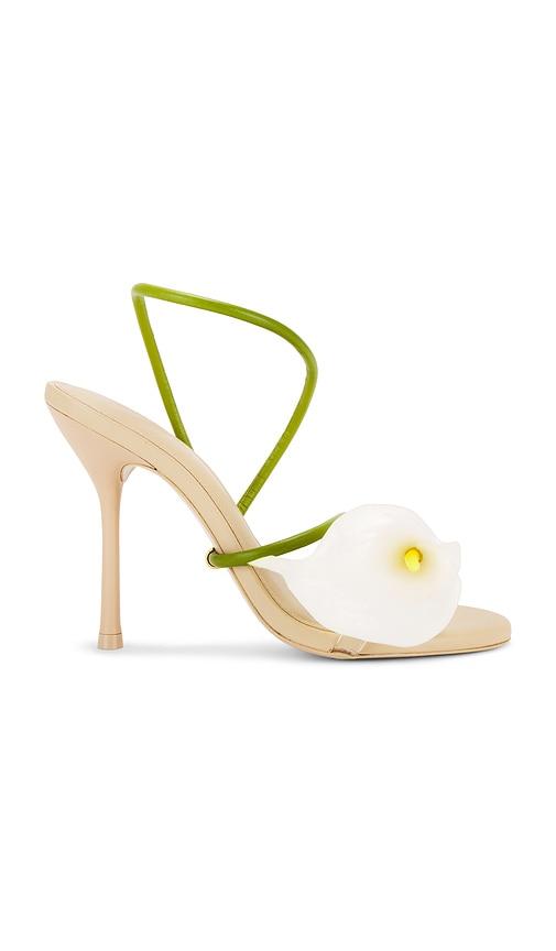 Cult Gaia Cassidy Sandal in Cream by CULT GAIA