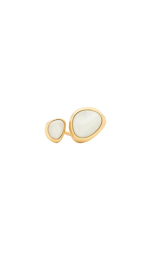 Cult Gaia Cleo Ring in Ivory by CULT GAIA