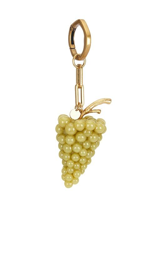 Cult Gaia Grape Bag Charm in Green by CULT GAIA