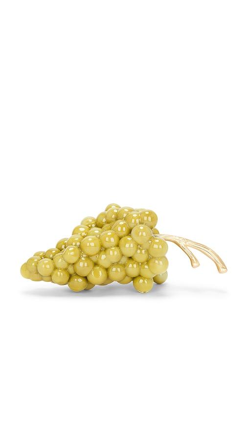Cult Gaia Grape Clutch in Green by CULT GAIA