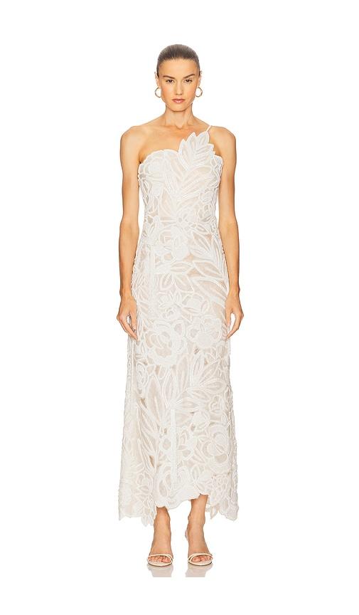 Cult Gaia Kiran Gown in White by CULT GAIA
