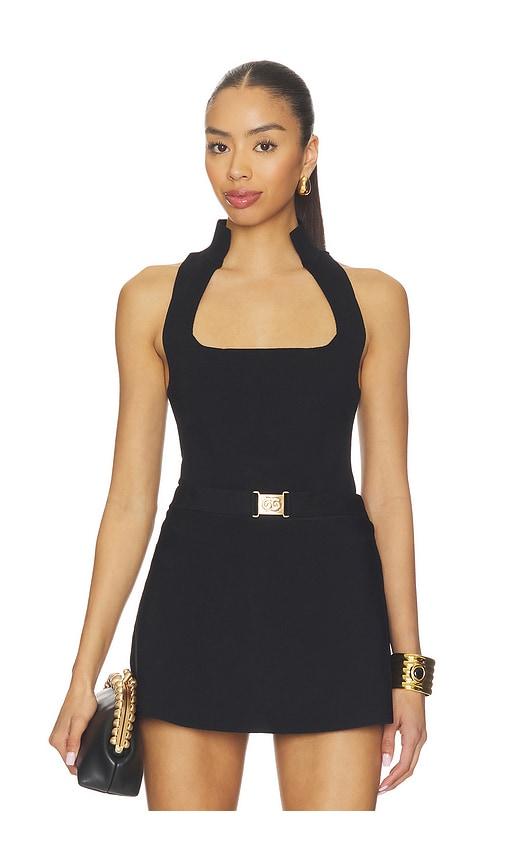 Cult Gaia Lakshmi Top in Black by CULT GAIA