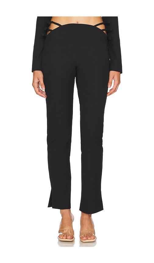 Cult Gaia Malie Pant in Black by CULT GAIA