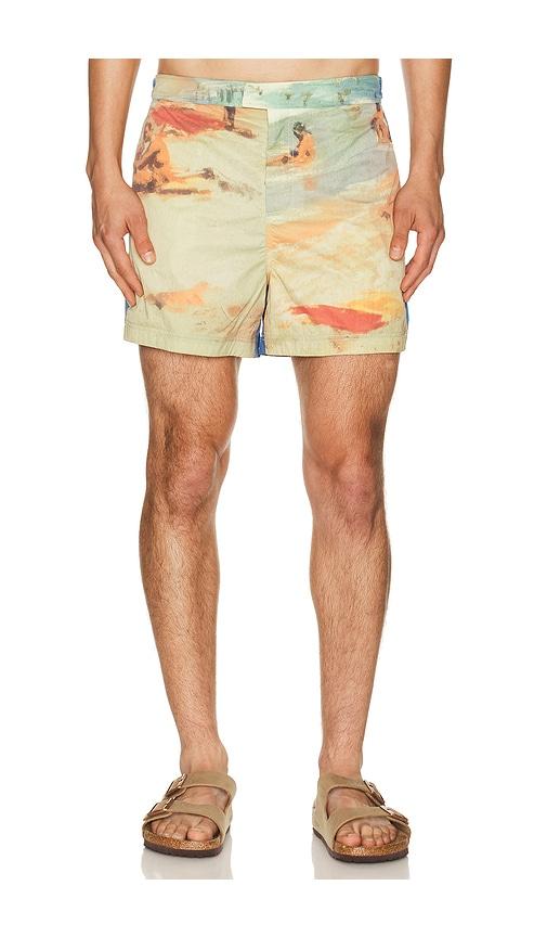 Cult Gaia Morfeo Swim Short in Blue by CULT GAIA