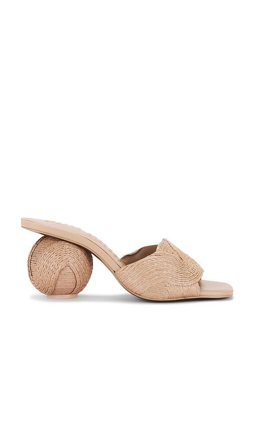 Cult Gaia Noor Sandal in Tan by CULT GAIA