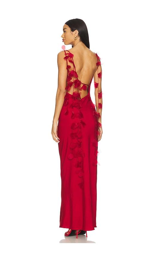 Cult Gaia Nymeria Gown in Red by CULT GAIA