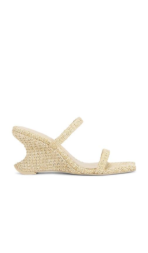 Cult Gaia Raven Sandal in Neutral by CULT GAIA