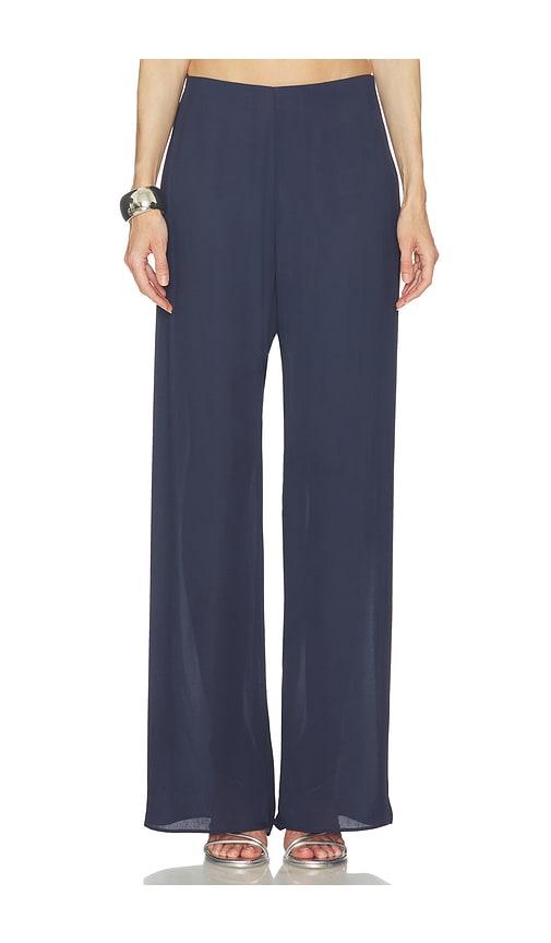Cult Gaia Sara Pant in Navy by CULT GAIA
