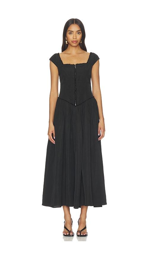 Cult Gaia Solstice Dress in Black by CULT GAIA