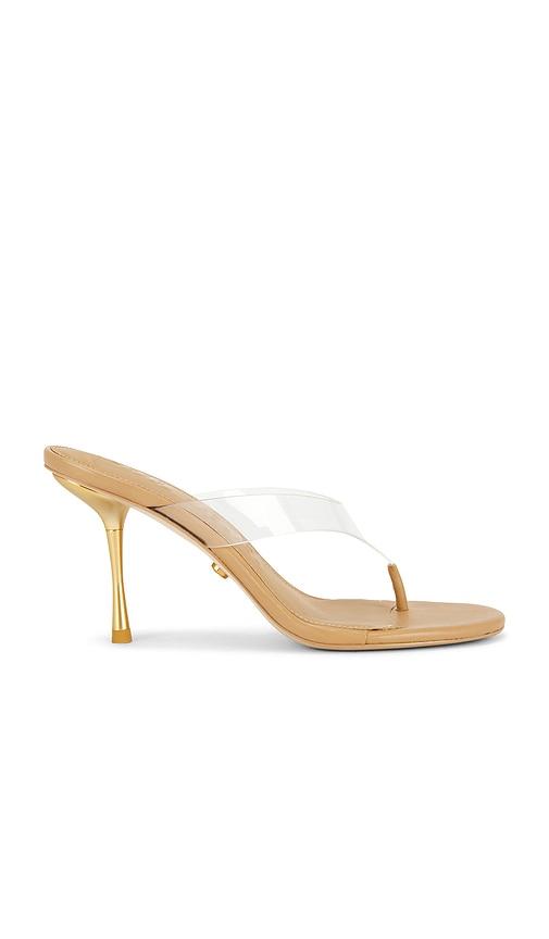 Cult Gaia Stella Sandal in Tan by CULT GAIA