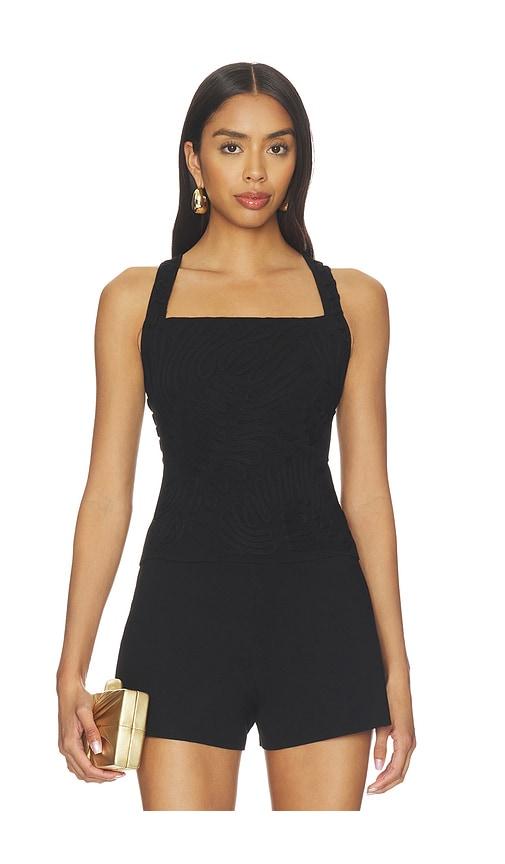 Cult Gaia Stella Top in Black by CULT GAIA