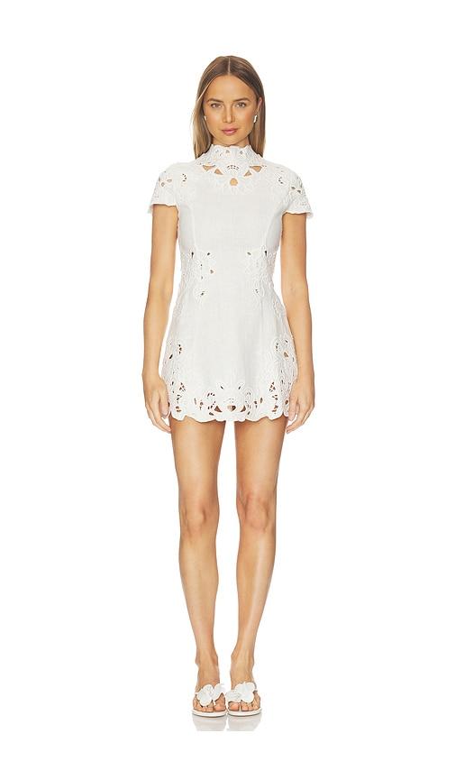 Cult Gaia Zafira Dress in White by CULT GAIA