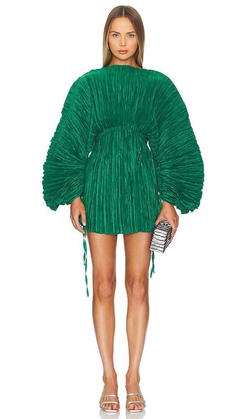 Cult Gaia Zamariah Dress in Green by CULT GAIA